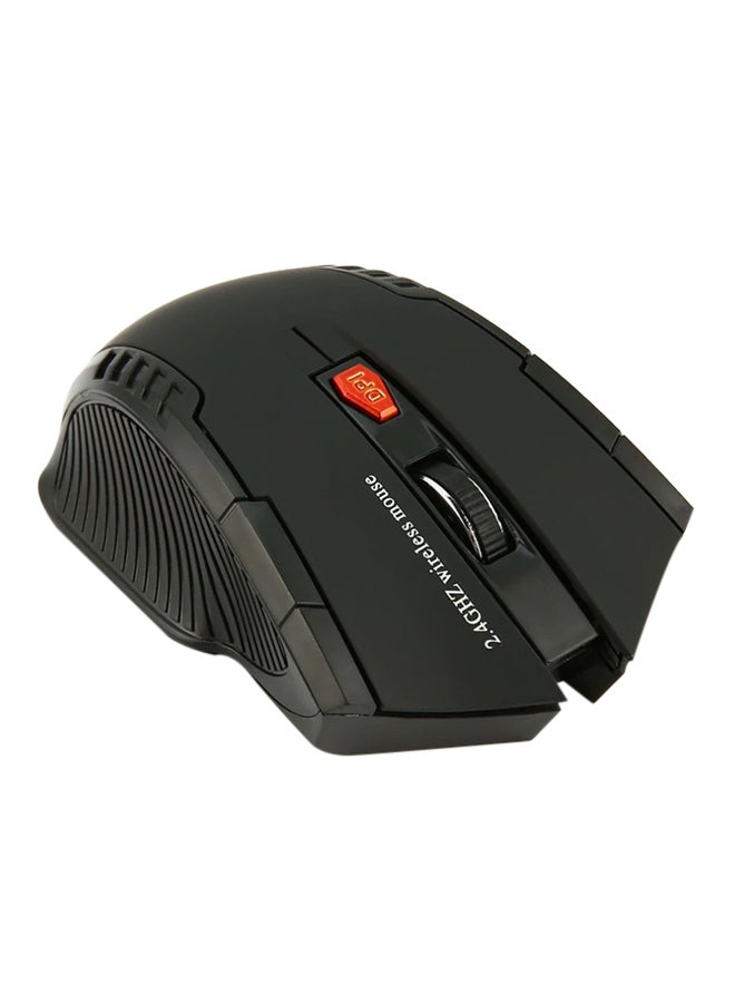 Wireless Optical Mouse With USB Adapter Black - Image 5