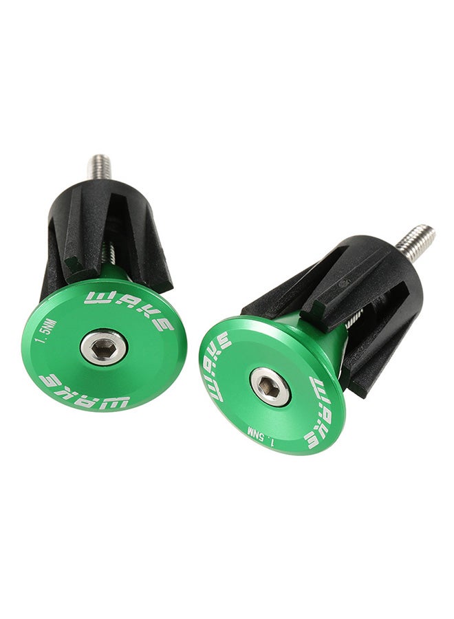 Generic 2-Piece Bicycle Handlebar Clip Set 1.77x0.94inch  - Image 1