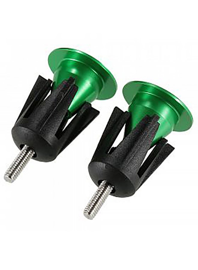 Generic 2-Piece Bicycle Handlebar Clip Set 1.77x0.94inch  - Image 2