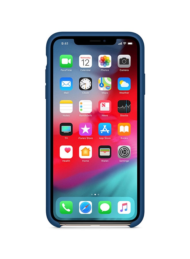 INEIX Protective Back Case Cover For Apple iPhone XR Blue Cobalt - Image 2