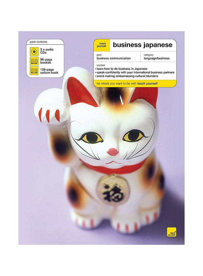Teach Yourself Business Japanese - Paperback English by Sarah Carroll - 30/05/2008 