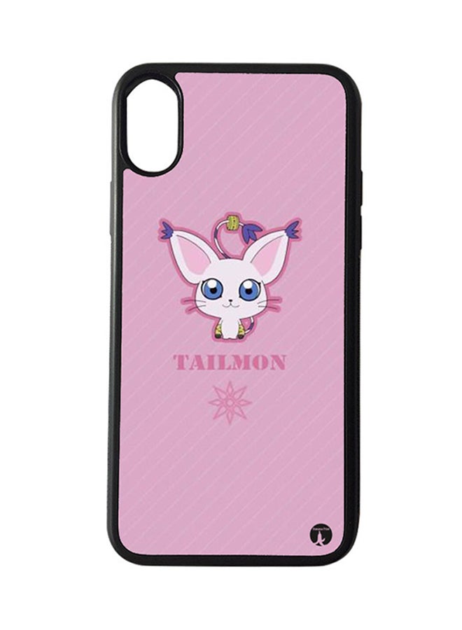 BP Protective Case Cover For Apple iPhone XS Max The Anime Digimon (Black Bumper)