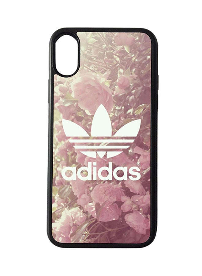BP Protective Case Cover For Apple iPhone XS Max Adidas Logo (Black Bumper)