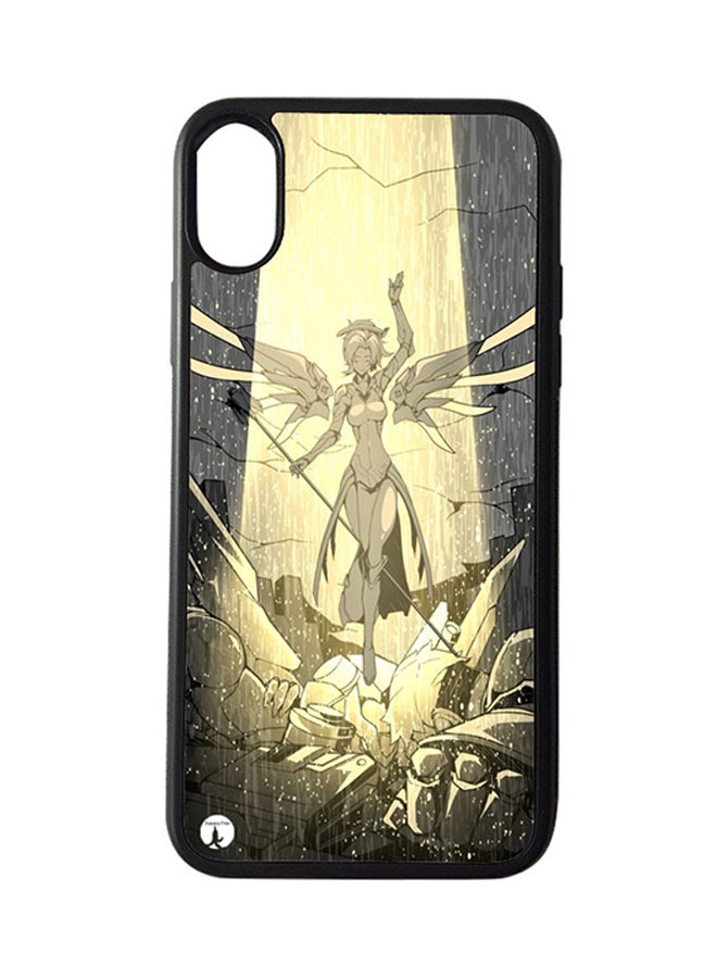 BP Protective Case Cover For Apple iPhone XS Max The Video Game Overwatch (Black Bumper)