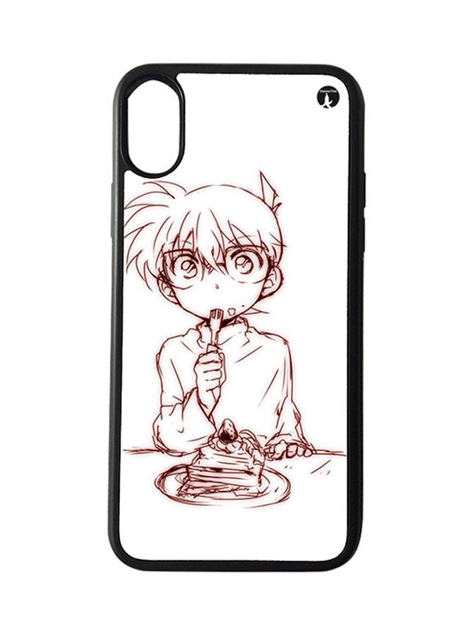 BP Protective Case Cover For Apple iPhone XS Max The Anime Detective Conan (Black Bumper)