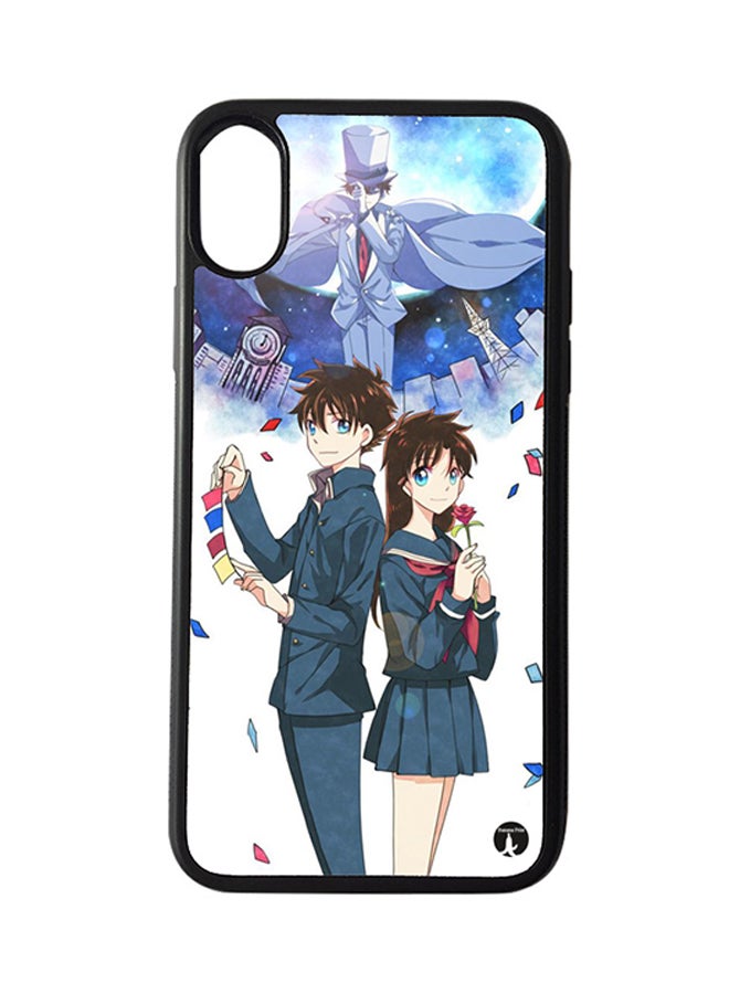 BP Protective Case Cover For Apple iPhone XS Max The Anime Detective Conan (Black Bumper)