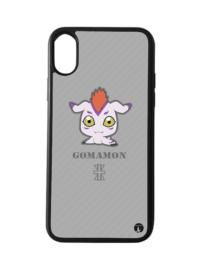 BP Protective Case Cover For Apple iPhone XS Max The Anime Digimon (Black Bumper)
