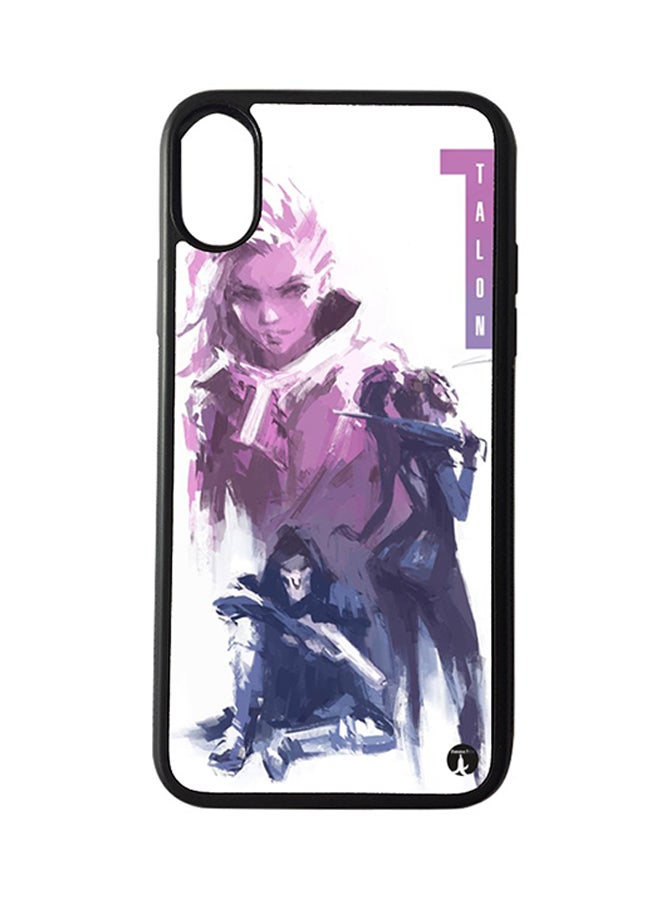 BP Protective Case Cover For Apple iPhone XS Max The Video Game Overwatch (Black Bumper)