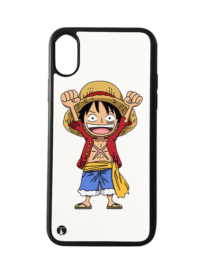 بي بي غطاء حماية واق لهاتف أبل آيفون XS ماكس ذا إنمي وان بيس (بلاك بامبر)