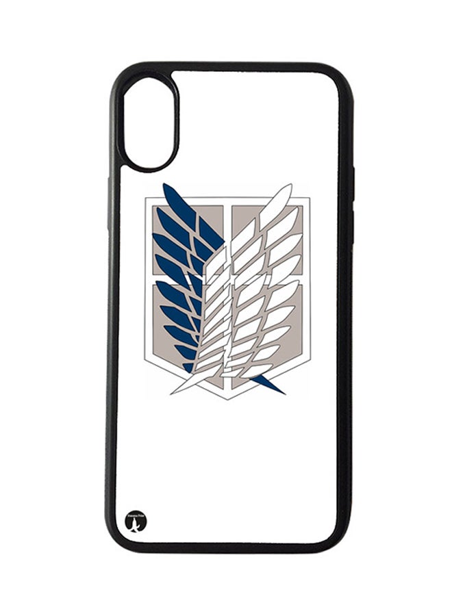 BP Protective Case Cover For Apple iPhone XS Max The Anime Attack On Titan (Black Bumper)