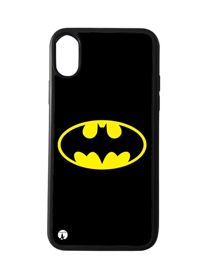 Protective Case Cover For Apple iPhone XS Max Batman (Black Bumper)