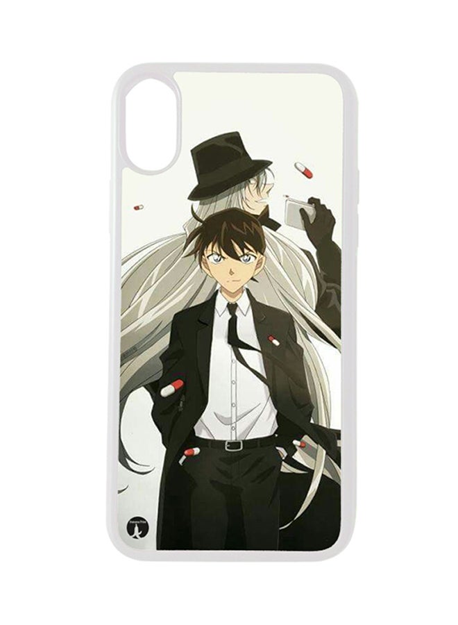 BP Protective Case Cover For Apple iPhone XS Max The Anime Detective Conan (White Bumper)