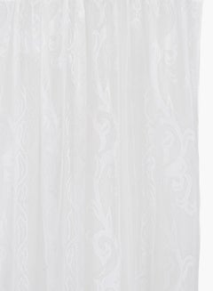 Home Box 2-Piece Rhine Polyester Curtain Set White 240x140cm  - Image 2