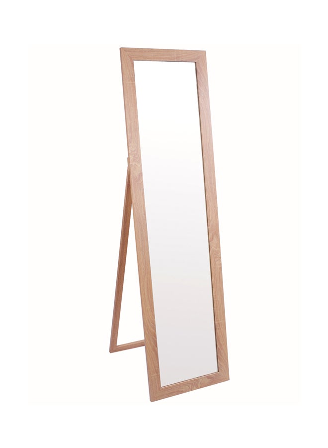 Aroma Full Length Standing Mirror Brown/Clear 150x40centimeter 