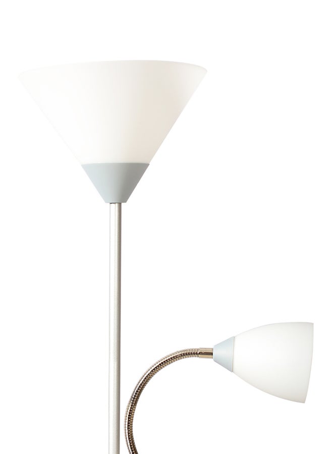 Lumia Floor Lamp With 2 Strings White/Silver 178cm - v1546859333/N20114839A_2