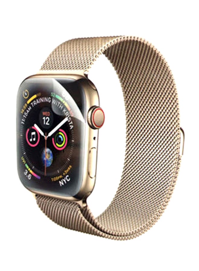Coteetci - Scratch Proof Screen Protector For Apple Watch Series 4/5 44mm Clear - Image 1
