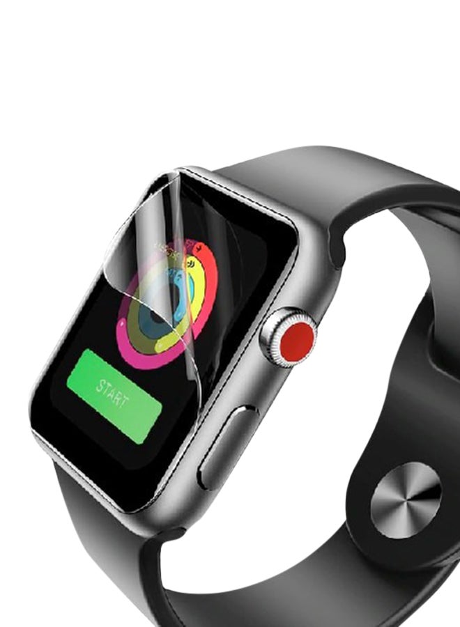 Coteetci - Scratch Proof Screen Protector For Apple Watch Series 4/5 44mm Clear - Image 1