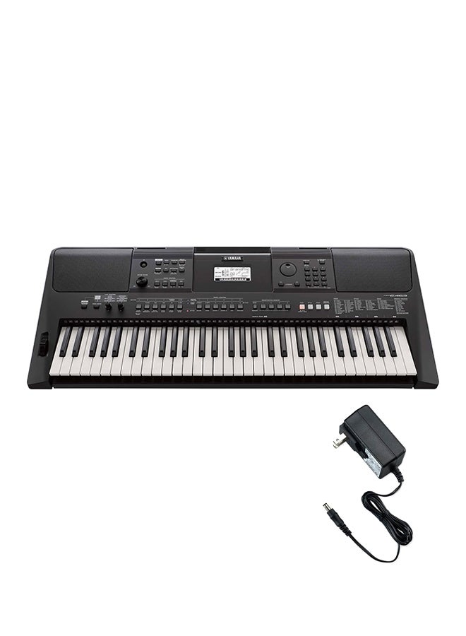 61-Key Arranger Workstation PSRE463 With Adaptor PA150B