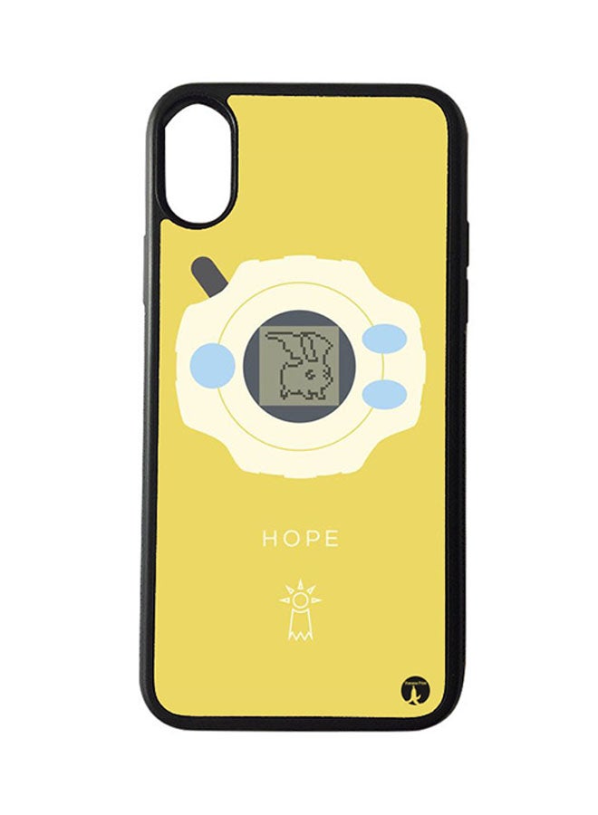 بي بي غطاء حماية واقٍ لهاتف أبل آيفون XR ذا إنمي ديجيمون (بلاك بامبر)