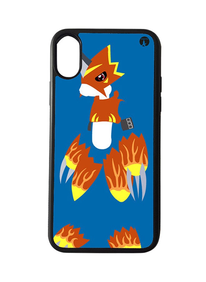 بي بي غطاء حماية واقٍ لهاتف أبل آيفون XR ذا إنمي ديجيمون (بلاك بامبر)