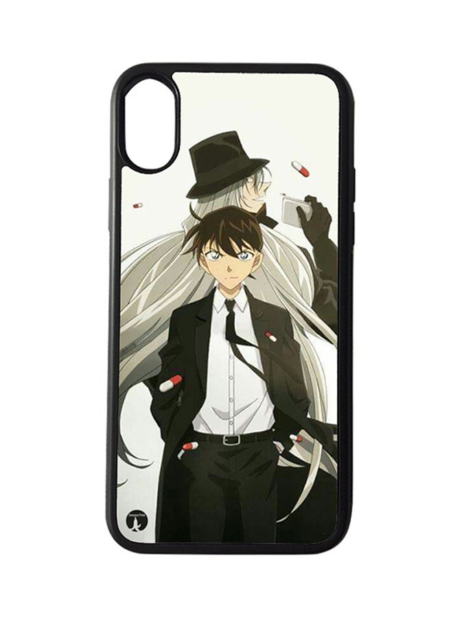 BP Protective Case Cover For Apple iPhone XR The Anime Detective Conan (Black Bumper)