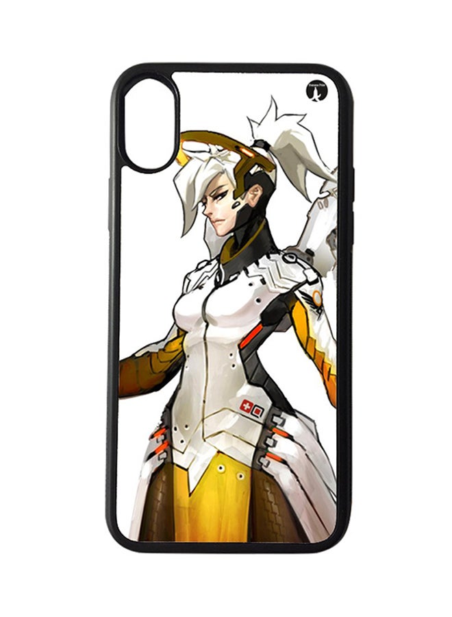 BP Protective Case Cover For Apple iPhone XR The Video Game Overwatch (Black Bumper)