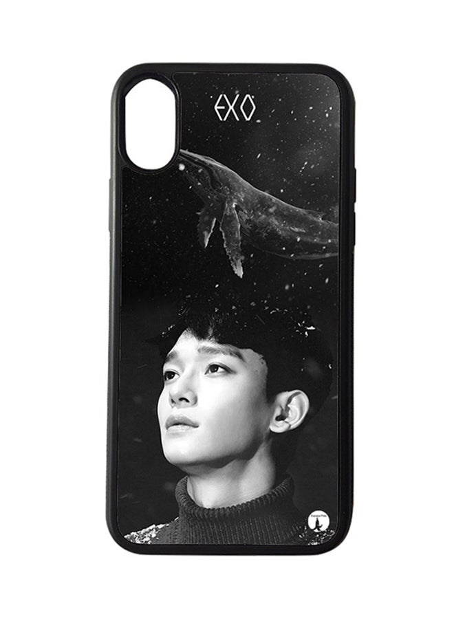 بي بي غطاء حماية واقٍ لهاتف أبل آيفون XR ذا كوريان باند إكسو (بلاك بامبر)