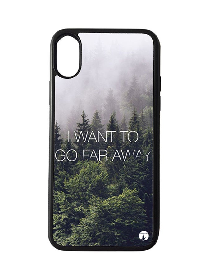 بي بي غطاء حماية واقٍ لهاتف أبل آيفون XR إنجليش فريزيس (بلاك بامبر)