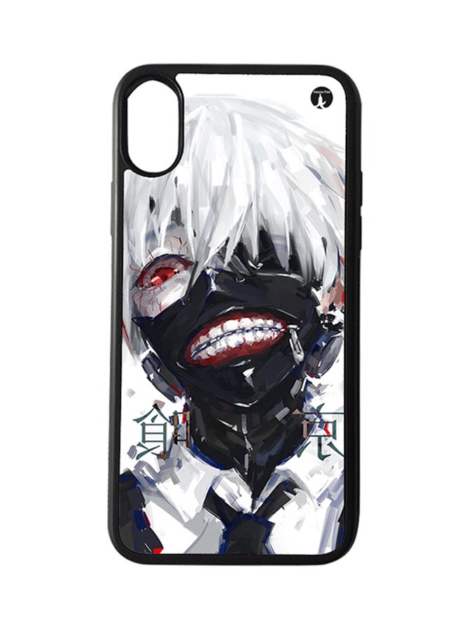 Protective Case Cover For Apple iPhone XR The The Anime Tokyo Ghoul (Black Bumper)