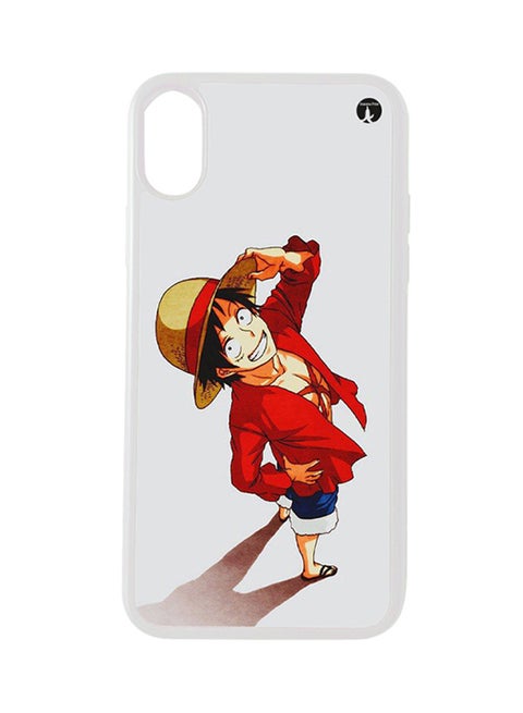 Protective Case Cover For Apple iPhone XR The Anime One Piece (White Bumper)