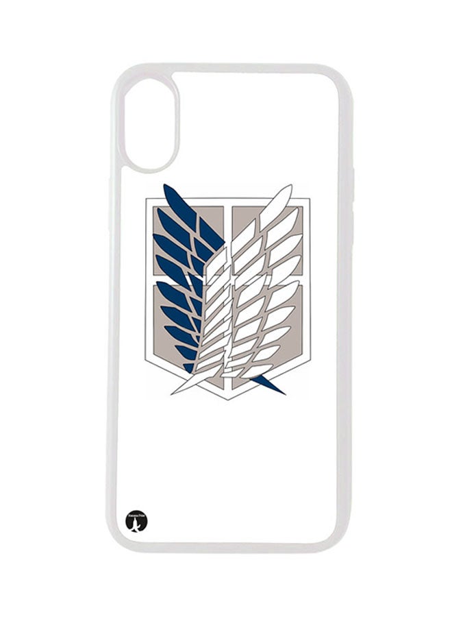 BP Protective Case Cover For Apple iPhone XR The Anime Attack On Titan (White Bumper)