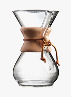 Chemex 6 Cup Classic Coffeemaker Clear 8.5x5.125inch  - Image 2