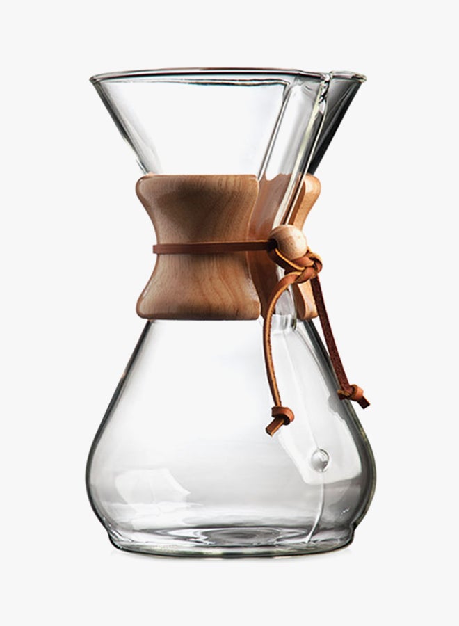 Chemex 8 Cup Classic Coffeemaker Clear 9.125x5inch - Image 2