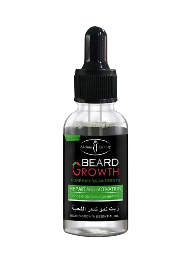 Beard Growth Natural Oil Clear 30ml - v1546864322/N20096620A_1