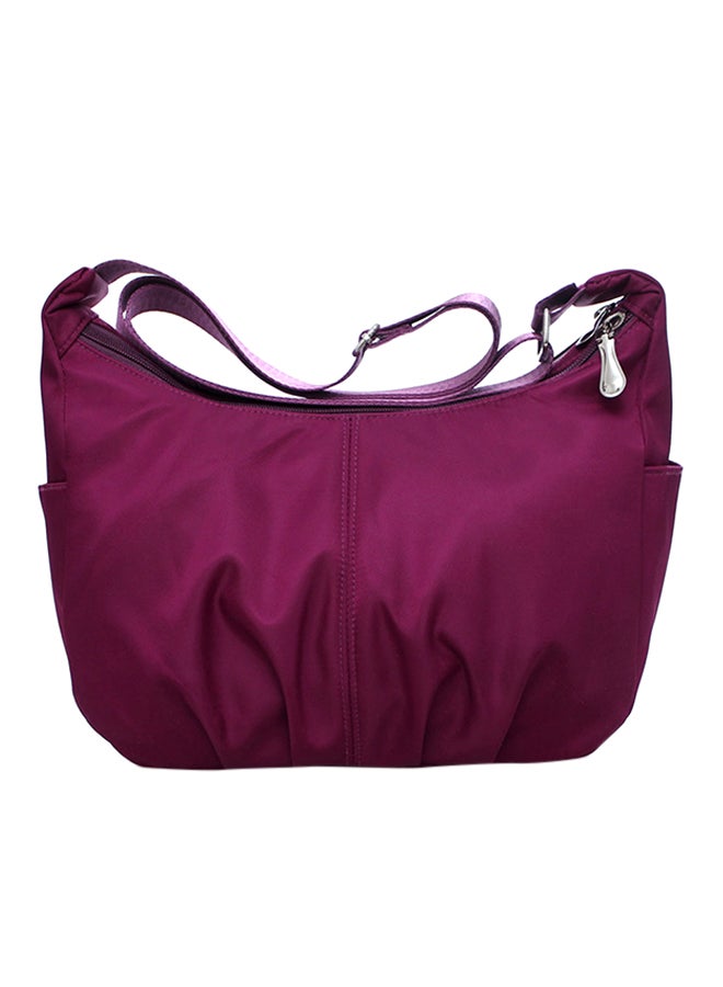 Sharpdo Water Resistant Crossbody Bag Purple - Image 1