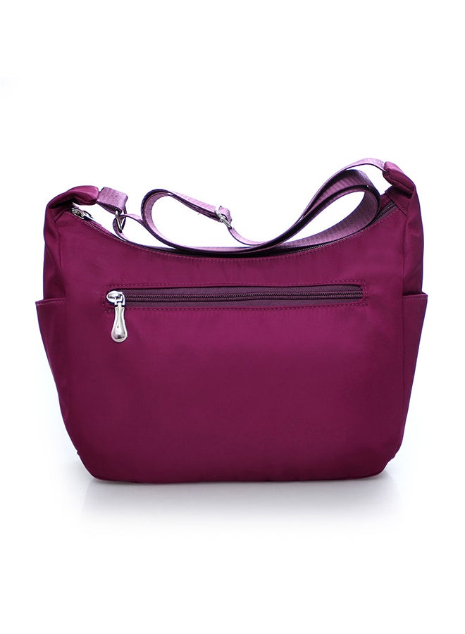 Sharpdo Water Resistant Crossbody Bag Purple - Image 2