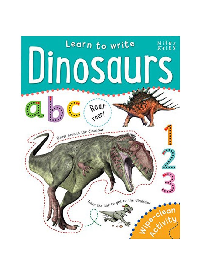 Learn To Write Dinosaurs printed_book_paperback english