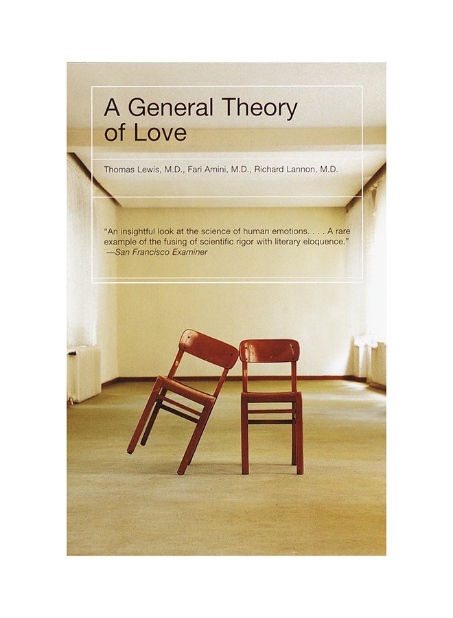 General Theory Of Love - Paperback English by Thomas Lewis - 02/01/2001  - Image 1