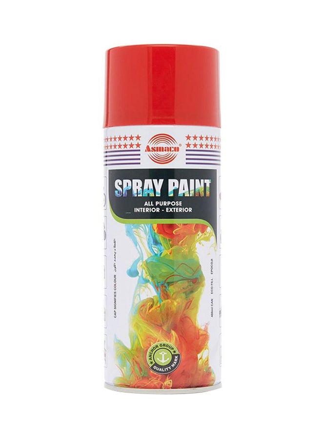 Asmaco Spray Paint Red 400ml Red 400ml