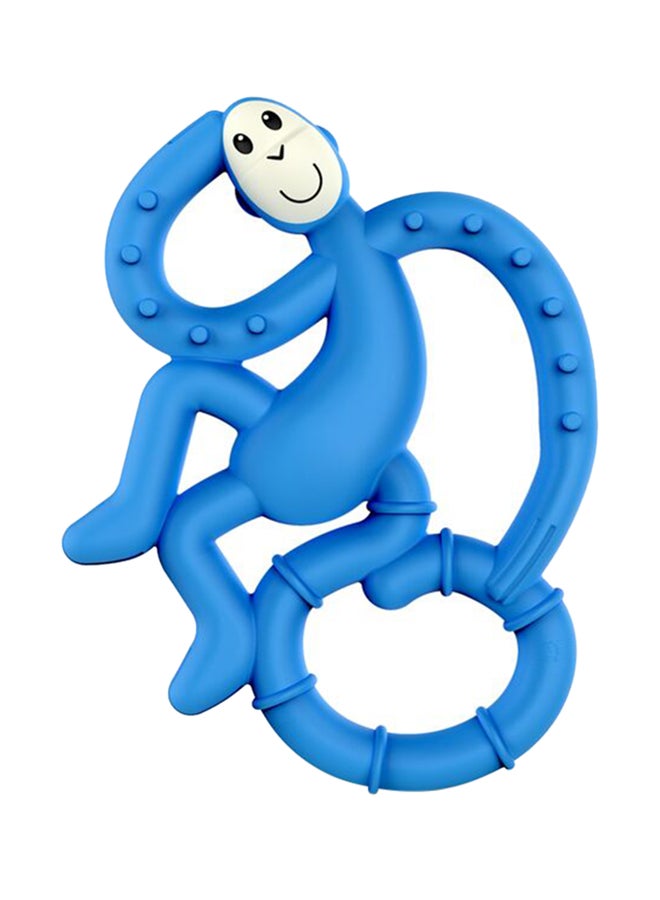 MATCHSTICK MONKEY Mini Monkey Teether, 3+ M - Blue  - Image 1