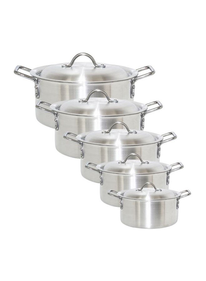10-Piece Aluminium Cookware Set  - Image 1