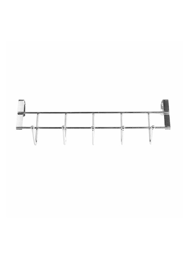 Stainless Steel Clothes Hanger Silver 250x90x30mm - Image 1