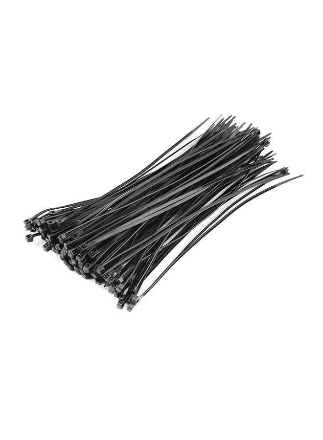 Generic - 100-Piece Multipurpose Cable Ties Set Black 200x3mm - Image 1