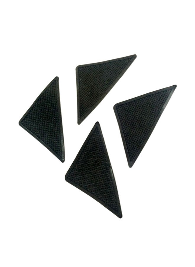 4-Piece Rug Carpet Mat Gripper Set 3.9 x 3.9 x 0.1inch - Image 1