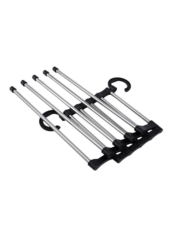 Rack Hanger Silver/Black 34x14.5x7cm - Image 1
