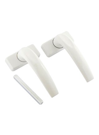 2-Piece Aluminium Door Handle White 13centimeter - v1546939921/N20042737A_1