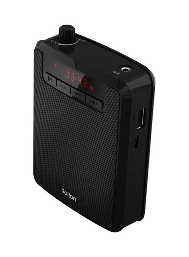 رولتون مكبر ومضخم الصوت التعليمي طراز K300 أسود - Image 1