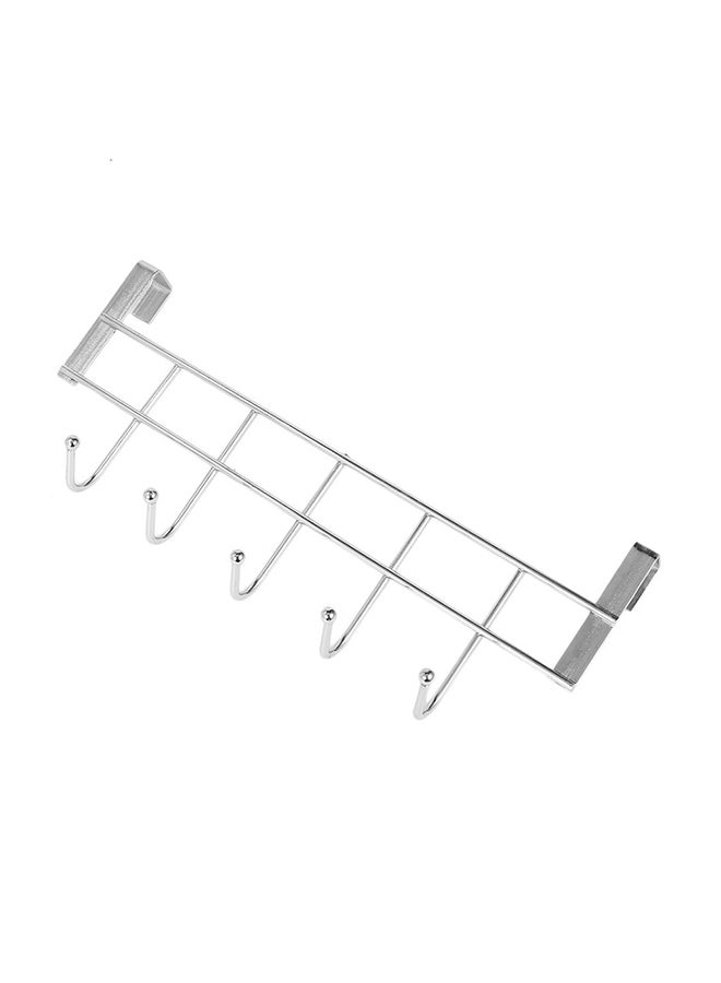 علاقة باب كلاسيكية خلفية فضي 24.5x10x2سم  - Image 2