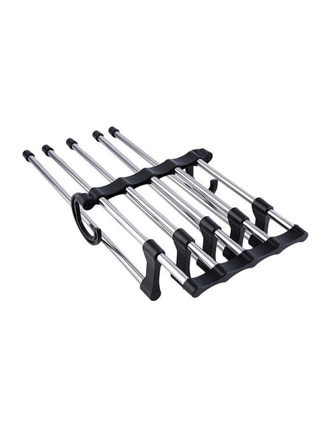 Rack Hanger Silver/Black 34x14.5x7cm - Image 2