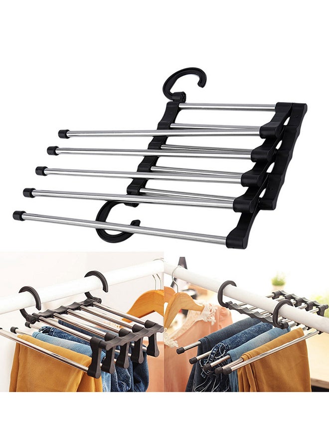 Rack Hanger Silver/Black 34x14.5x7cm - Image 3